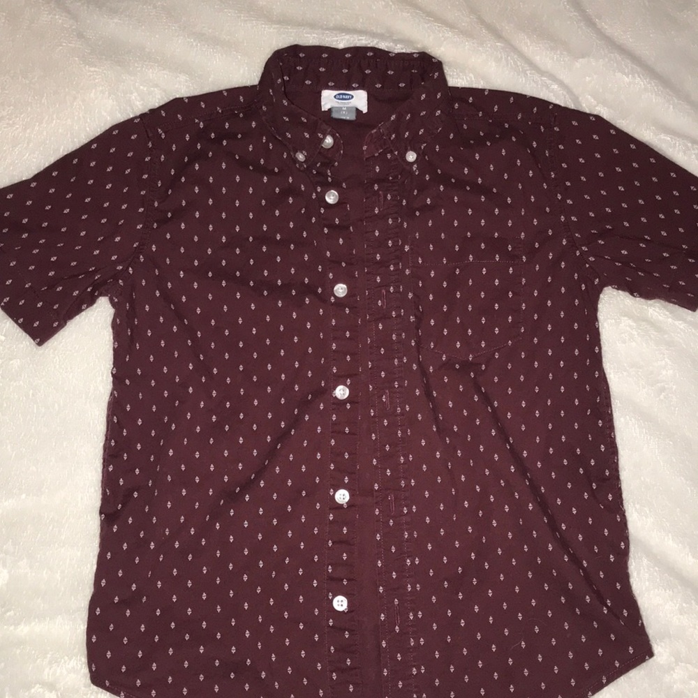 Boy’s, Old Navy, SS button down, size 8
